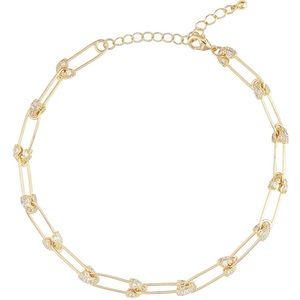 Uncommon James Safety Gold Safety Pin Necklace